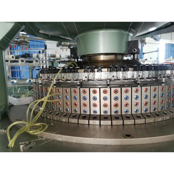 double side Open Width Circular Rib Knitting Machine Auto Stripe Knitting Machine