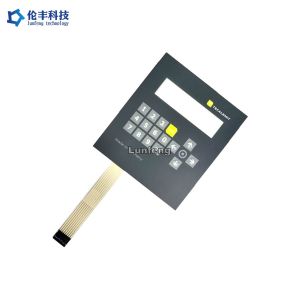China Glossy Surface Membrane Switch Keypad , Flat Membrane Switch Panel on sale