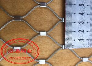Quality Ferrule Type Architectural Wire Mesh Safety Net Architectural Metal Mesh for sale