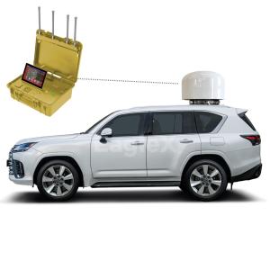 Quality Border Patrol Guard Vehicle Drone Jammer Two In One Detection And Attack For Military for sale