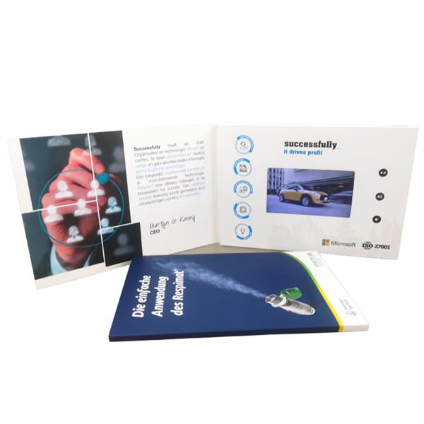 Buy Customizable Video Mailer Card for Business Promotion Magnetic Flap and Multiple Button Control at wholesale prices