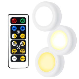 Quality Modern 61x26mm 0.5w Remote Control Under Cabinet Light for sale