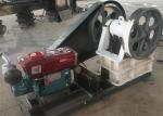 PE 250*400 Mini Stone Crusher Machine Diesel Engine Motor Driven