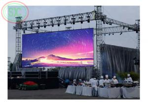 China High Definition Rental LED Display Sign Board P10 RGB For Shopping Mall on sale