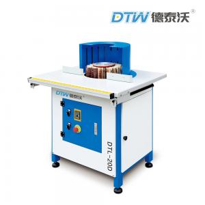 Quality DTL-20D Wood Sander Machine One Head With Replaceable Brush Roller for sale