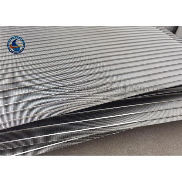Stainless Steel 321 Wound Wedge Wire Screen Panels For Filter