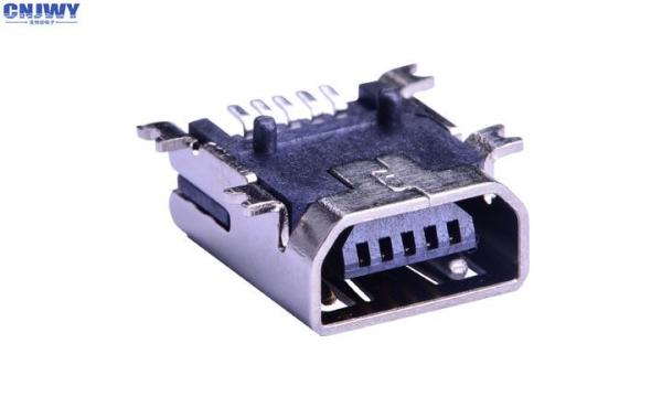 Mother Seat Input Output Connectors SMT Micro USB 5 PIN For Cell Phone Socket