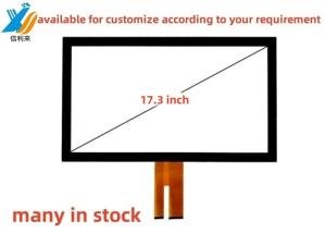 China 17.3 Multi touch projected capacitive (PCAP) GG touch screen panel AR AG waterproof oilproof pen touch glove touch Tft LCD Display LED Monitor customized for industrial tablet pc Treadmill education on sale