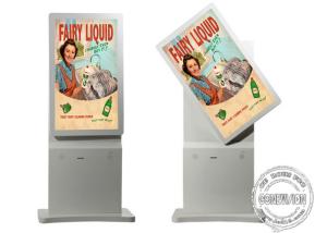 China 43inch Rotatable Kiosk Digital Signage, Android 7.1 Wifi Rotate Screen Lcd Advertising Stand, Multi-touch on option on sale