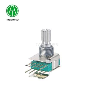 Quality RS12 Rotary Multi Way Switch 12mm Volume Control Knob with Customization Support for sale