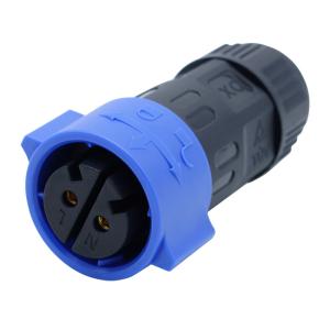 Quality M12 Electronic Waterproof Connector 10A With Self-Locking Plug for sale