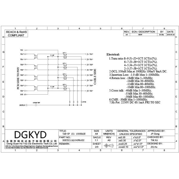 90 Degrees 1 Port Ethernet Jack RJ45 Single Port Connectors For Ethernet Cable RJ45 Modular Jack
