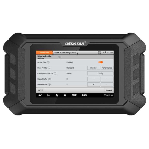 OBDSTAR iScan for MERCURY Marine Diagnostic Tablet with Special Functions Support G3/ DFI 2/ Optimax/ Seapro/ Verado/ 40HP-300HP