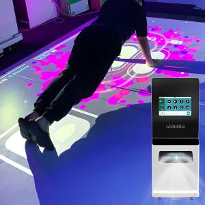 China Movable Interactive Projection Floor Projection Game With Gimbal Wheel on sale