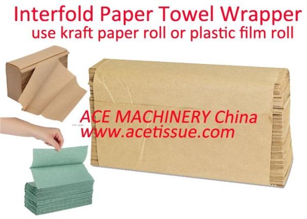 Buy Automatic Paper Wrapping Machine Auto Transfer For Hand Towel at wholesale prices