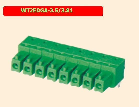 Buy 300V Screw Terminal Block Connector 2P-24P 3.5 / 3.81 Mm  Pitch  Fence Type at wholesale prices
