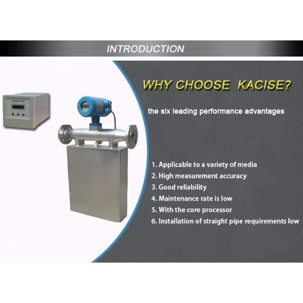 Coriolis Titania Mass Flowmeter with nominal diameter 80 and pressure rating 0~4.0MPa
