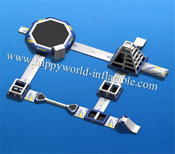 Buy aquaglide 55 , floating obstacle course, inflatable water floating playground at wholesale prices