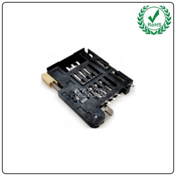 Buy 8 Pin Smart Card Connector With 5000 Cycles Lifespan at wholesale prices