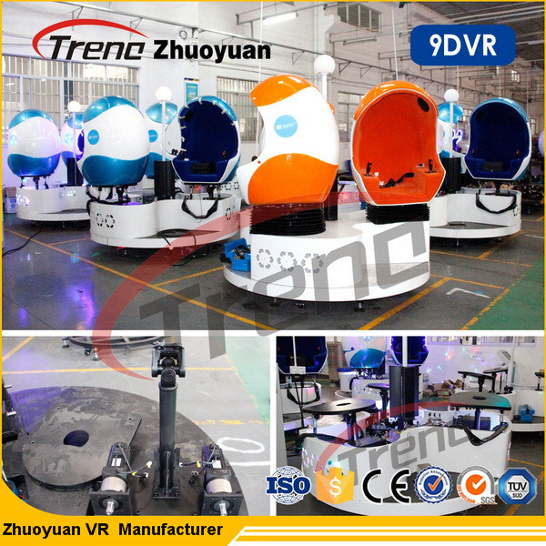 5D Movies + 12PCS Update More Effects Egg Machine Dynamic VR Simulator For Game