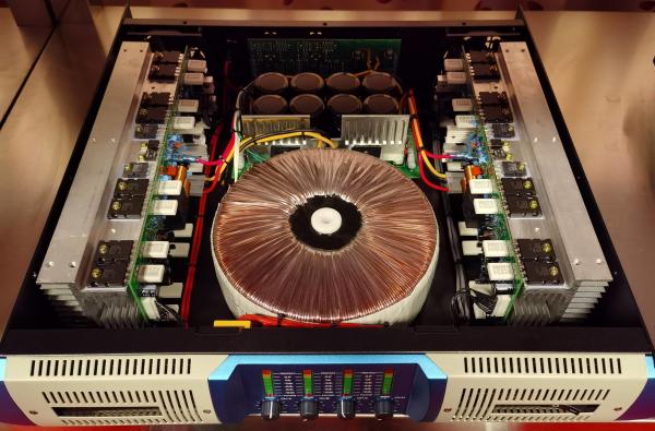 Buy 4-Channel Power Amplifier With Advanced Cooling And Protection Circuitry at wholesale prices