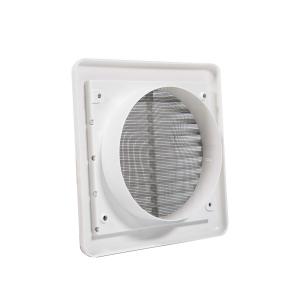 China Plastic Blade Ceiling Vents Outlets Aluminum Round Air Diffuser 3 Years Mechanical Life on sale