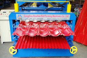 Quality CE Approvals Double Layer Roll Forming Machine For Metal Deck And Steel Tile for sale
