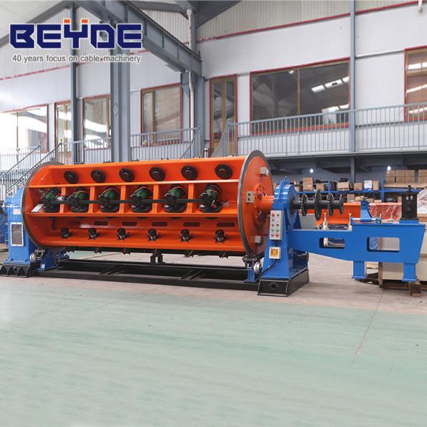 Buy Complete Rigid Stranding Machine PLC Equipped For Cross Section Core at wholesale prices