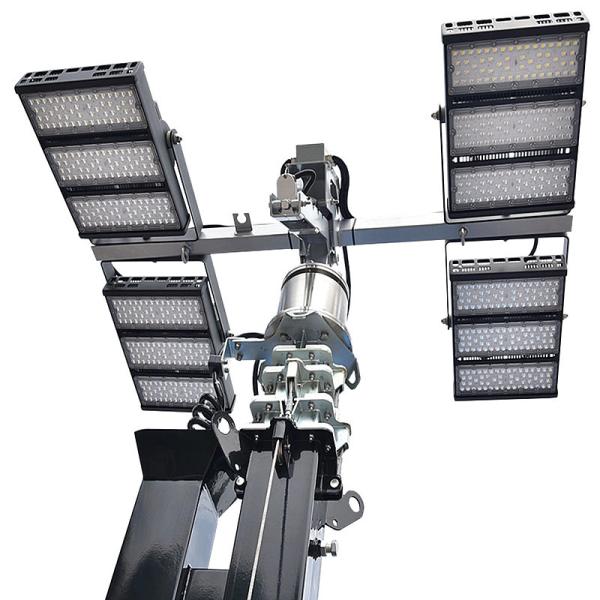 6kw/7.5kw Portable Diesel Light Tower 230VAC / 240VAC Trailer Mounted Light Towers