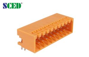 Quality Pluggable Terminal Block Pitch 3.50mm 150V 8A Header Male Sockets 2*2P - 22*2P Plug - in Terminal Block for sale