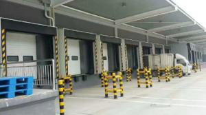 Galvanized Steel Arc Mechanical Dock Shelter For Loading And Unloading