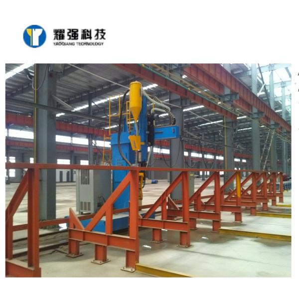 CNC H Beam Welding Machine , Automatic Welding Production Line