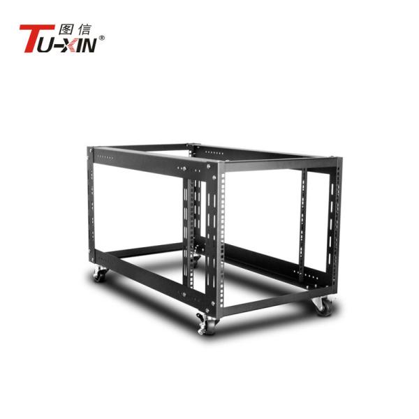 Buy 9U 19 Inch 900mm Open Frame Server Rack High Loading Capacity 800KG Stable Structure at wholesale prices