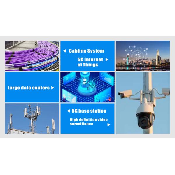 CAT6A SFTP Cable LSZH Shielded Bulk LAN Cable For Data Center Business Industrial Networking