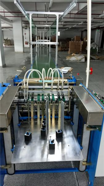 Buy Stable Paper Gluing Machine , Custom Box Making Machine High Speed at wholesale prices