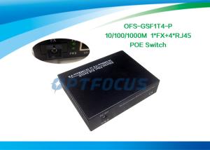 Quality 5 Port Power Over Ethernet POE / Gigabit Poe Network Switch DF SM Mulyimode for sale