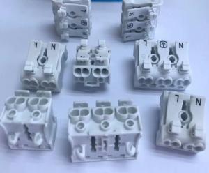 China Push-on Terminal Block Spring Connector Quick Wire Connector LED Strip Lighting 1P,2P,3P,4P,5P on sale