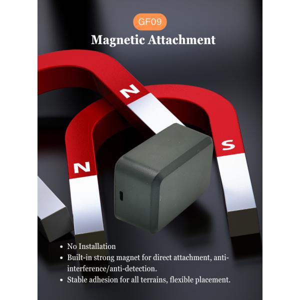 GF-09 2G Magnetic GPS Tracker GSM WiFi LBS Multi-mode Positioning For Vehicles Valuables Asset Children Elderly Individuals And Logistics Tracking