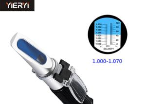 Quality 1.000-1.070SG Aquarium Salinity Tester Manual Calibration With Soft Rubber Eyepiece for sale