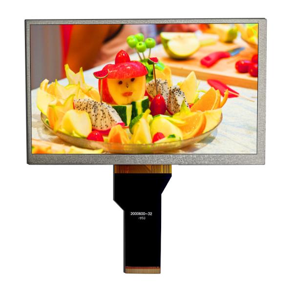Buy 800x480 Matrix Dots TFT LCD Monitor 12 O'Clock 24 Bits RGB 250nits at wholesale prices