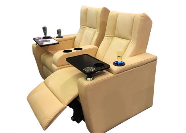 Buy Entertainment 3 Seater Metal Base Movie Recliners at wholesale prices
