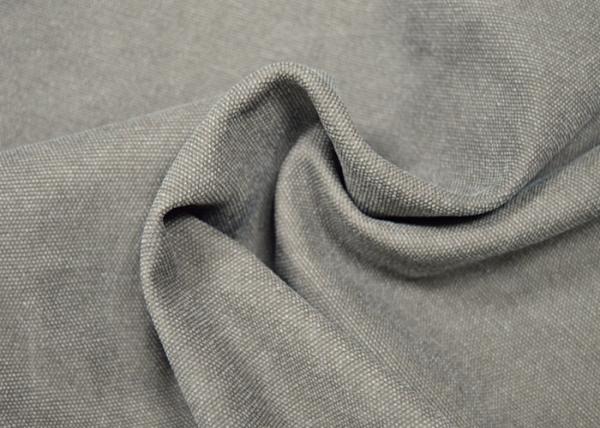 Buy Plain Style Stone Washed Canvas Fabric Density 46 X 28 With Customized Color at wholesale prices
