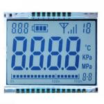 Custom 7 Segment LCD Display Panel / High Contrast Transparent Positve LCD