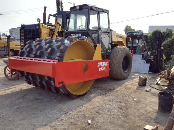 Buy Dynapac CA25 Used Road Roller with pads at wholesale prices