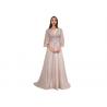 Buy cheap Women ' S Half Sleeve Evening Dresses And Ladies Gowns A - Line Tulle Long from wholesalers