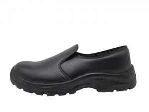 Quality Classic Design Casual Safety Shoes , Ladies Black Work Shoes Size Customized for sale