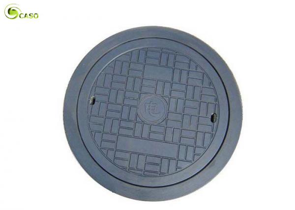 Buy Cast Iron Drain Grate Round Decorative EN124 Manhole Covers Circular Frame at wholesale prices