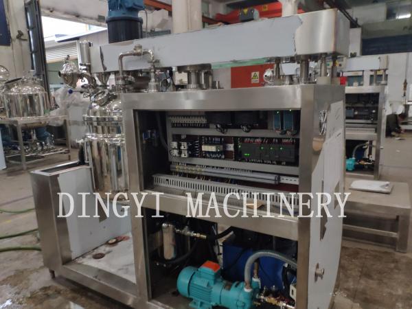 Buy PLC Touch Screen Control Vacuum Emulsifying Mixer With Mirror Polishing Tank at wholesale prices