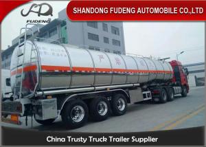 Quality Stainless Steel Tanker Trailers With A Capacity Of 45000 Liters For Transport Of Palm Oil for sale