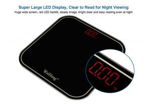 China Huge Wide Screen Digital Body Weight Scale With AAA Battery Power Supply on sale